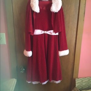 Girls Santa Dress